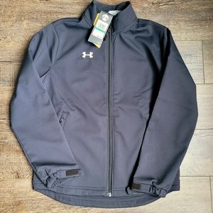 Under Armour Boys Soft Shell Coat-YL
